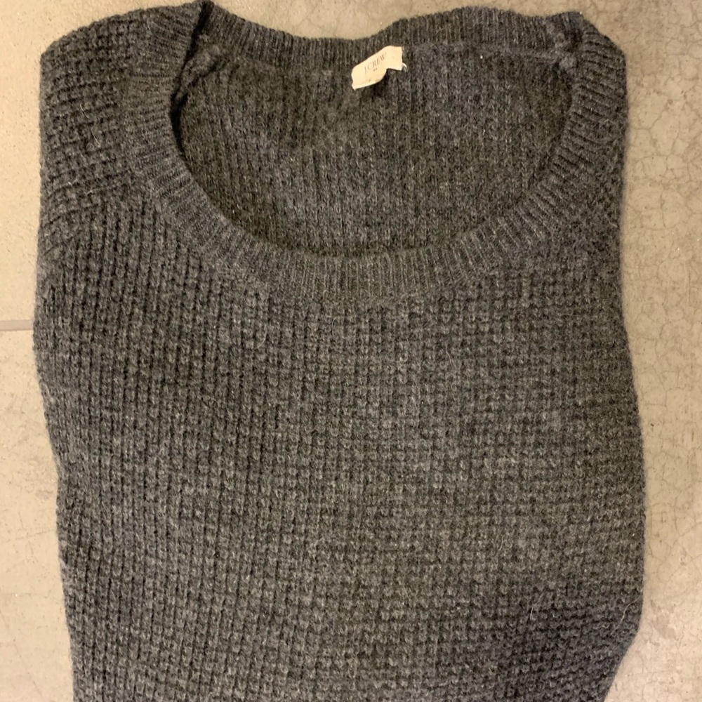 J. Crew dark gray sweater